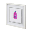 Poolside 2 by Jones a Hand Embellished Textured Framed Art Print Matted under Glass by Mercana at Eve Furniture