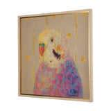 Pop Birds - Flight by Mercana Studio Hand Embellished Textured Framed Art Print Matted under Glass by Mercana at Eve Furniture