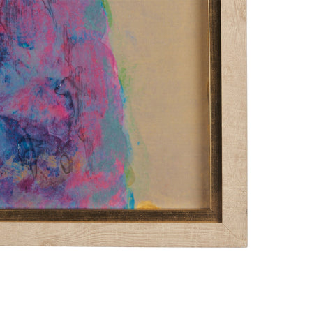 Pop Birds - Flight by Mercana Studio Hand Embellished Textured Framed Art Print Matted under Glass by Mercana at Eve Furniture