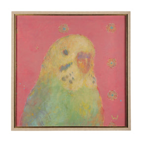 Pop Birds - Sore by Mercana Studio a Hand Embellished Textured Framed Art Print Matted under Glass by Mercana at Eve Furniture