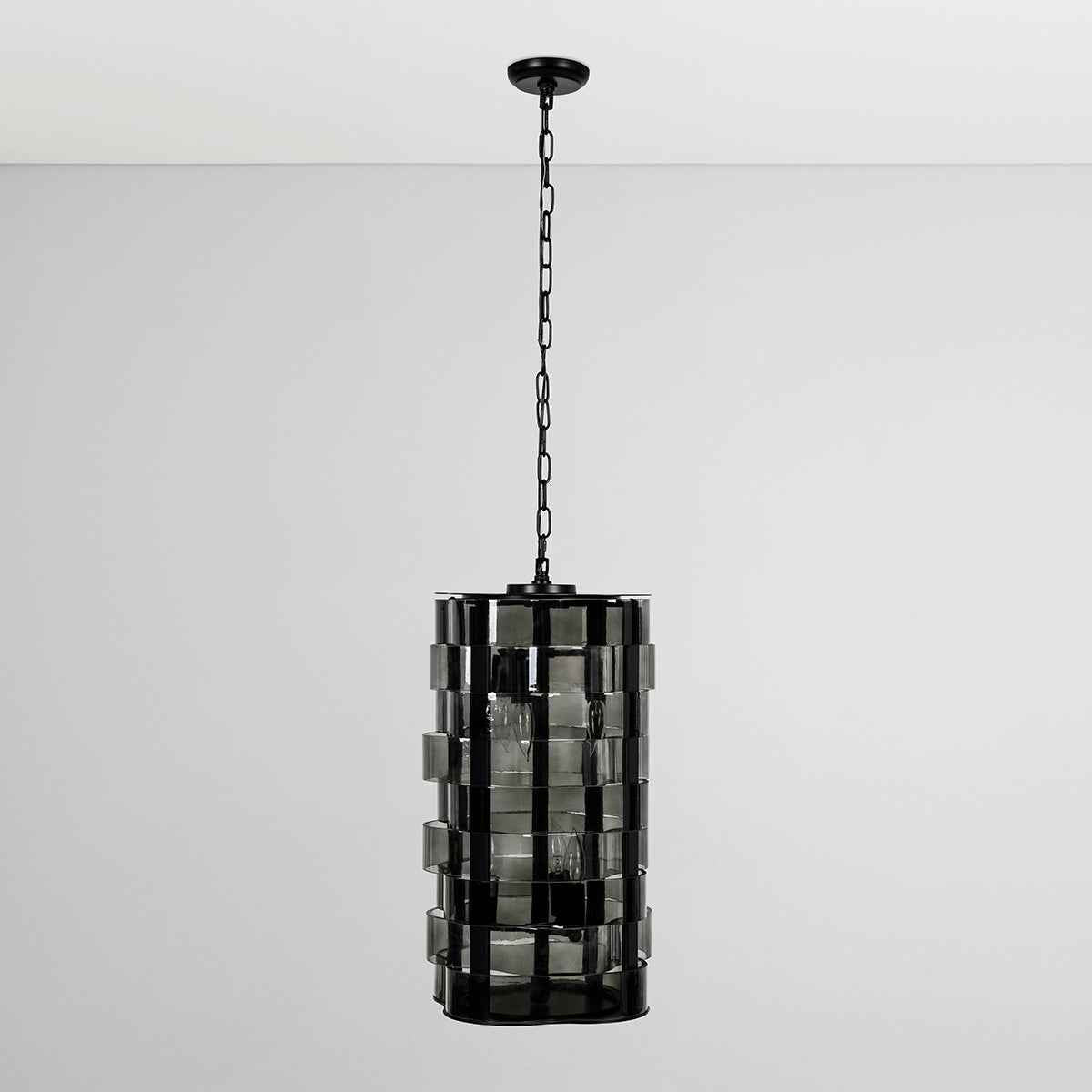 Poppy Black Chandelier by Classic Home at Eve Furniture