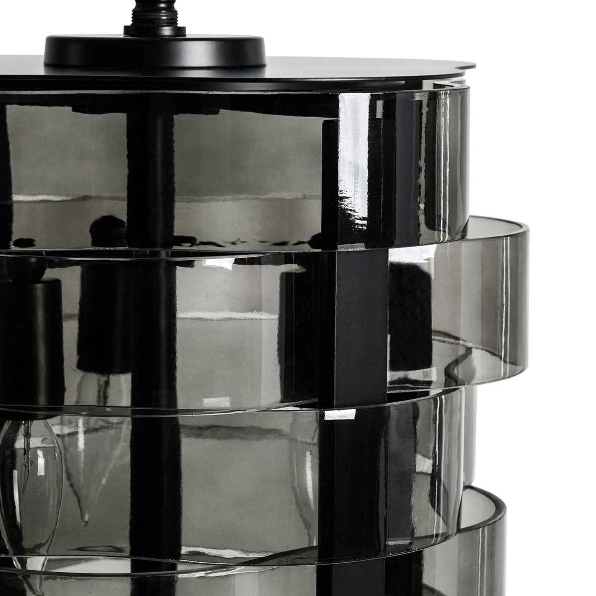 Poppy Black Chandelier by Classic Home at Eve Furniture