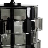 Poppy Black Chandelier by Classic Home at Eve Furniture