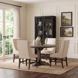 Poppy II Black Metal With Glass Door Display Cabinet by Mercana at Eve Furniture