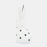 Porcelain, 7"h Kissing Bunnies, White