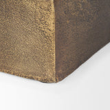 Porschia Large Antiqued Gold Metal Decorative Box by Mercana at Eve Furniture