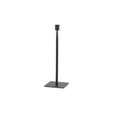 Porter 4.5L x 4.5W x 12.0H Small Black Iron Candle Holder by Mercana at Eve Furniture