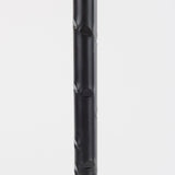 Porter 5.0L x 5.0W x 18.0H Medium Black Iron Candle Holder by Mercana at Eve Furniture