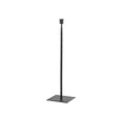 Porter 5.0L x 5.0W x 18.0H Medium Black Iron Candle Holder by Mercana at Eve Furniture