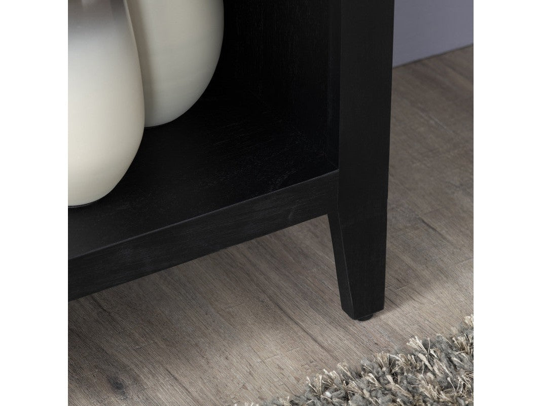 Porter Black Etagere by Crestview at Eve Furniture