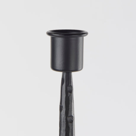Porter Large Black Iron Candle Holder by Mercana at Eve Furniture