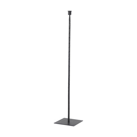 Porter Large Black Iron Candle Holder by Mercana at Eve Furniture