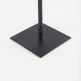 Porter Medium Black Iron Candle Holder by Mercana at Eve Furniture