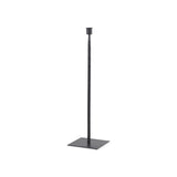 Porter Medium Black Iron Candle Holder by Mercana at Eve Furniture