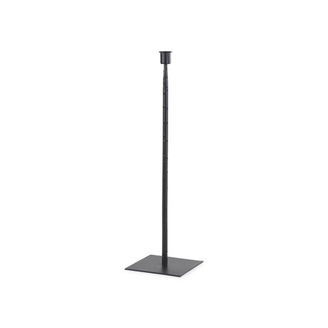 Porter Medium Black Iron Candle Holder by Mercana at Eve Furniture