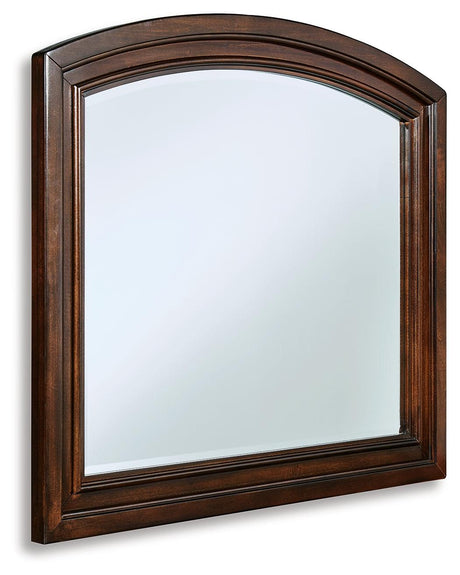 Porter Rustic Brown Bedroom Mirror (Mirror Only) by Ashley at Eve Furniture