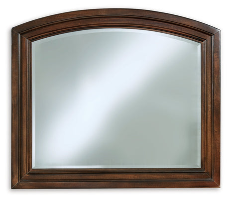 Porter Rustic Brown Bedroom Mirror (Mirror Only)