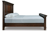 Porter Rustic Brown California King Panel Bed by Ashley at Eve Furniture