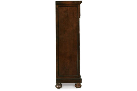 Porter Rustic Brown Chest of Drawers by Ashley at Eve Furniture