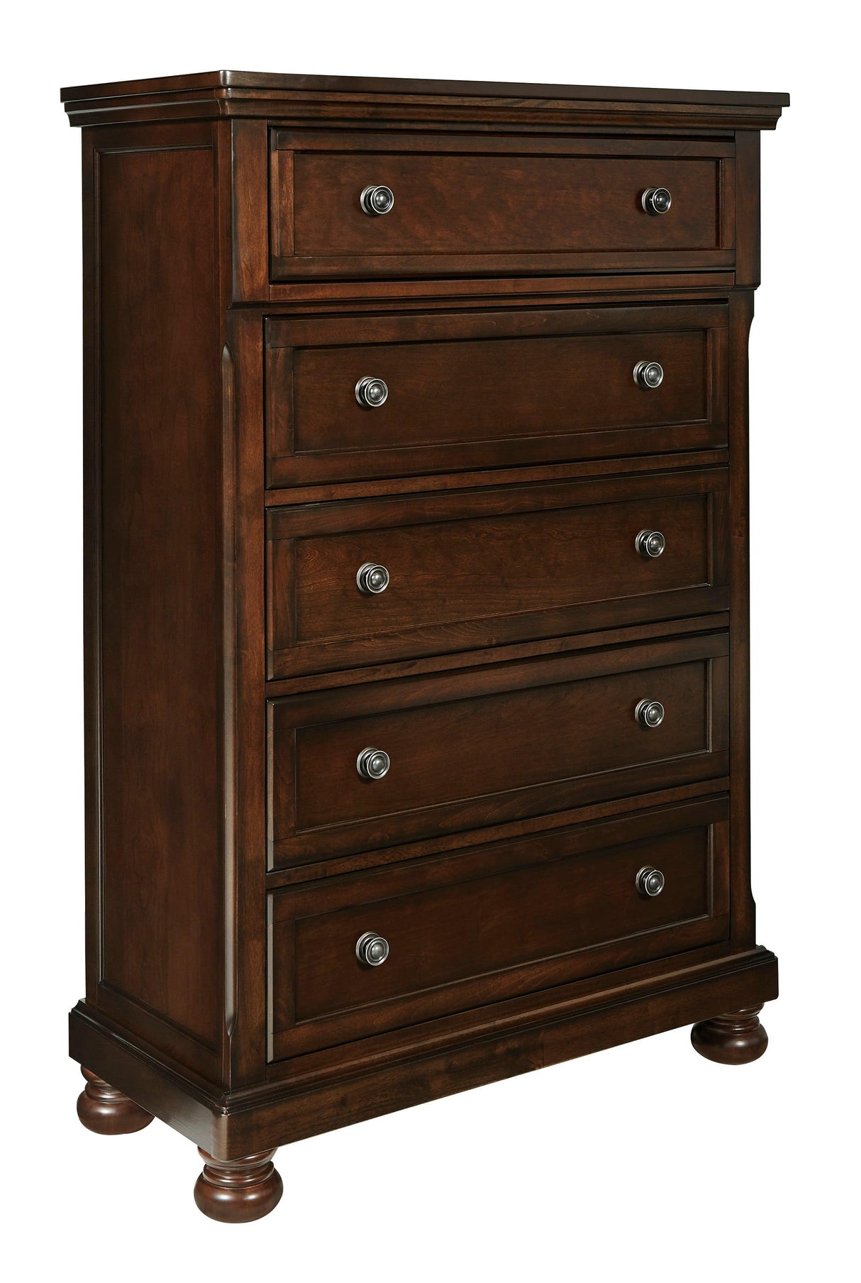 Porter Rustic Brown Panel Bedroom Set by Ashley at Eve Furniture