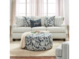 Porthcawl Ivory Sofa & Loveseat by Furniture of America at Eve Furniture