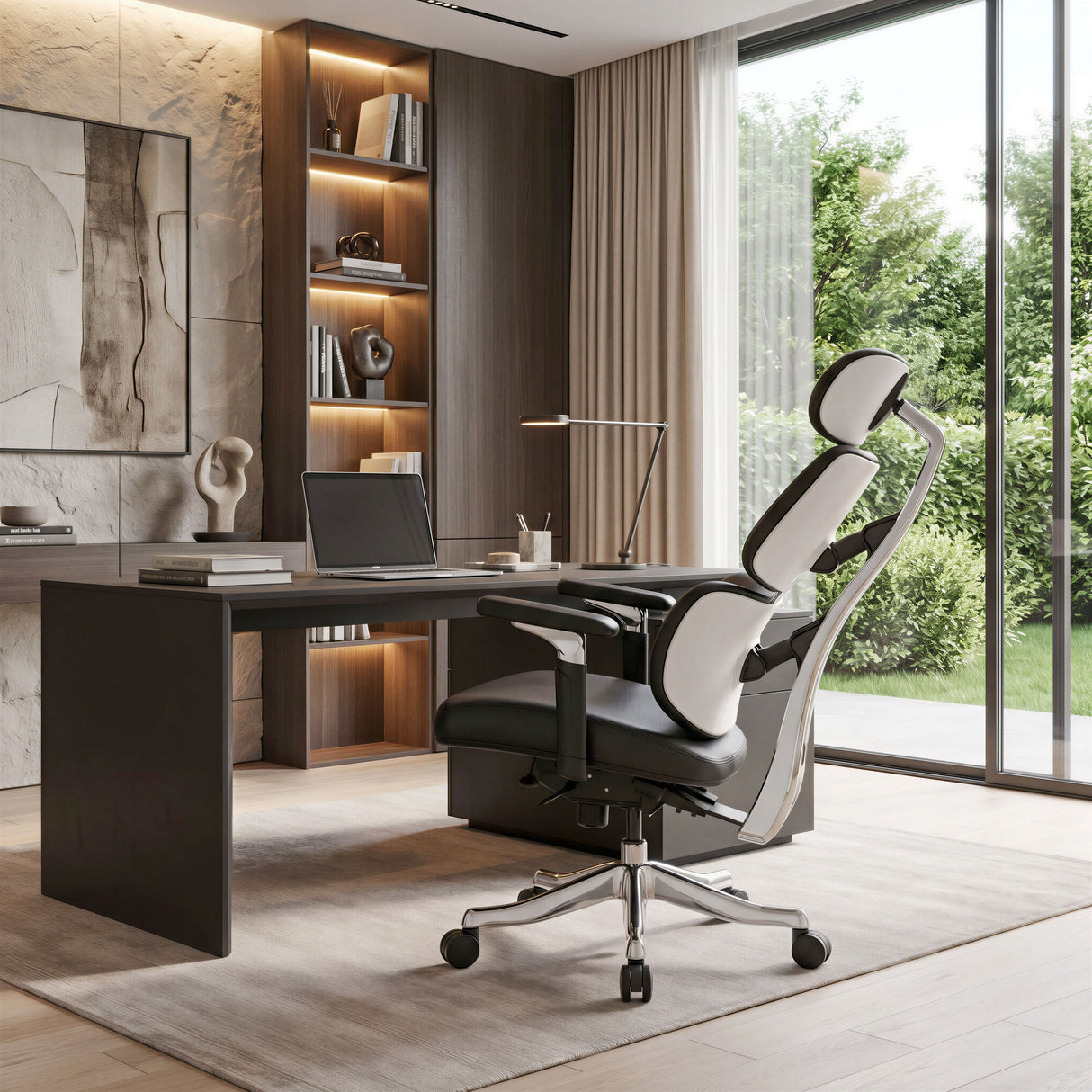 Portia Office Chair Black by Zuomod at Eve Furniture