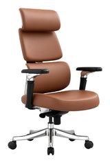 Portia Office Chair Brown by Zuomod at Eve Furniture
