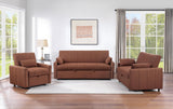 Portland Boucle Upholstered Sleeper Sofa Bed Copper by Coaster at Eve Furniture