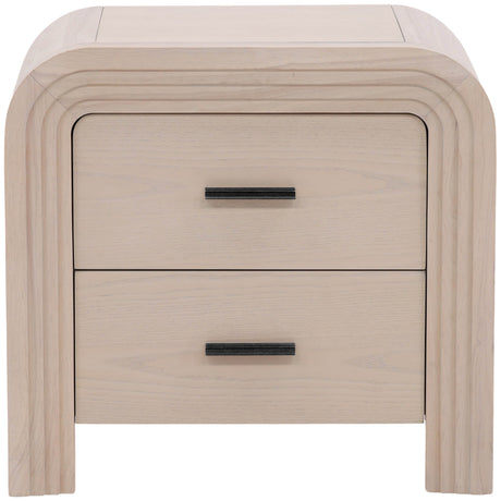 Portland Nightstand, Bleach Natural by Dovetail at Eve Furniture