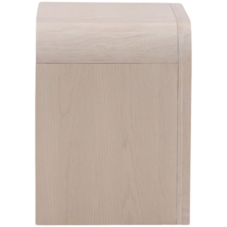 Portland Nightstand, Bleach Natural by Dovetail at Eve Furniture