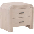 Portland Nightstand, Bleach Natural by Dovetail at Eve Furniture