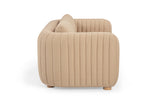 Porto Honey Boucle Sofa by TOV Furniture at Eve Furniture