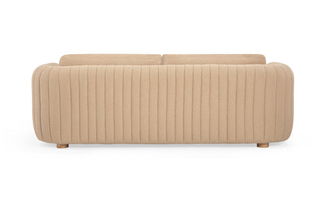 Porto Honey Boucle Sofa by TOV Furniture at Eve Furniture