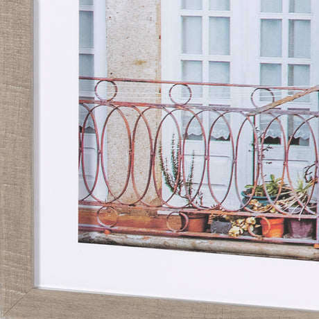 Porto Houses by Laura Marshall a Framed Photo Art Print Matted under Glass by Mercana at Eve Furniture