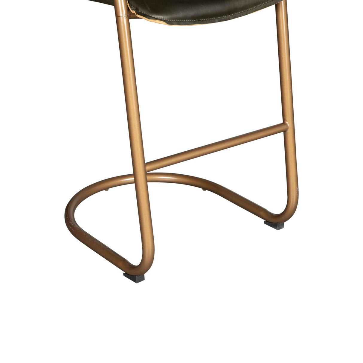 Portofino 22" Bar Chair in Emerald Green Leather by Home Trends & Design at Eve Furniture