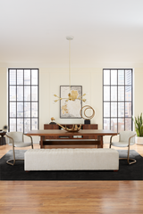 Portofino 22" Dining Chair in Vintage White Leather, Set of 2 by Home Trends & Design at Eve Furniture