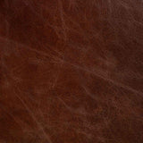 Portofino Industrial 41" Accent Chair in Geisha Brown Leather by Home Trends & Design at Eve Furniture