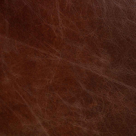 Portofino Industrial 94" Sofa in Geisha Brown Leather by Home Trends & Design at Eve Furniture