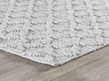 Portola Silver Gray Rug by Classic Home at Eve Furniture