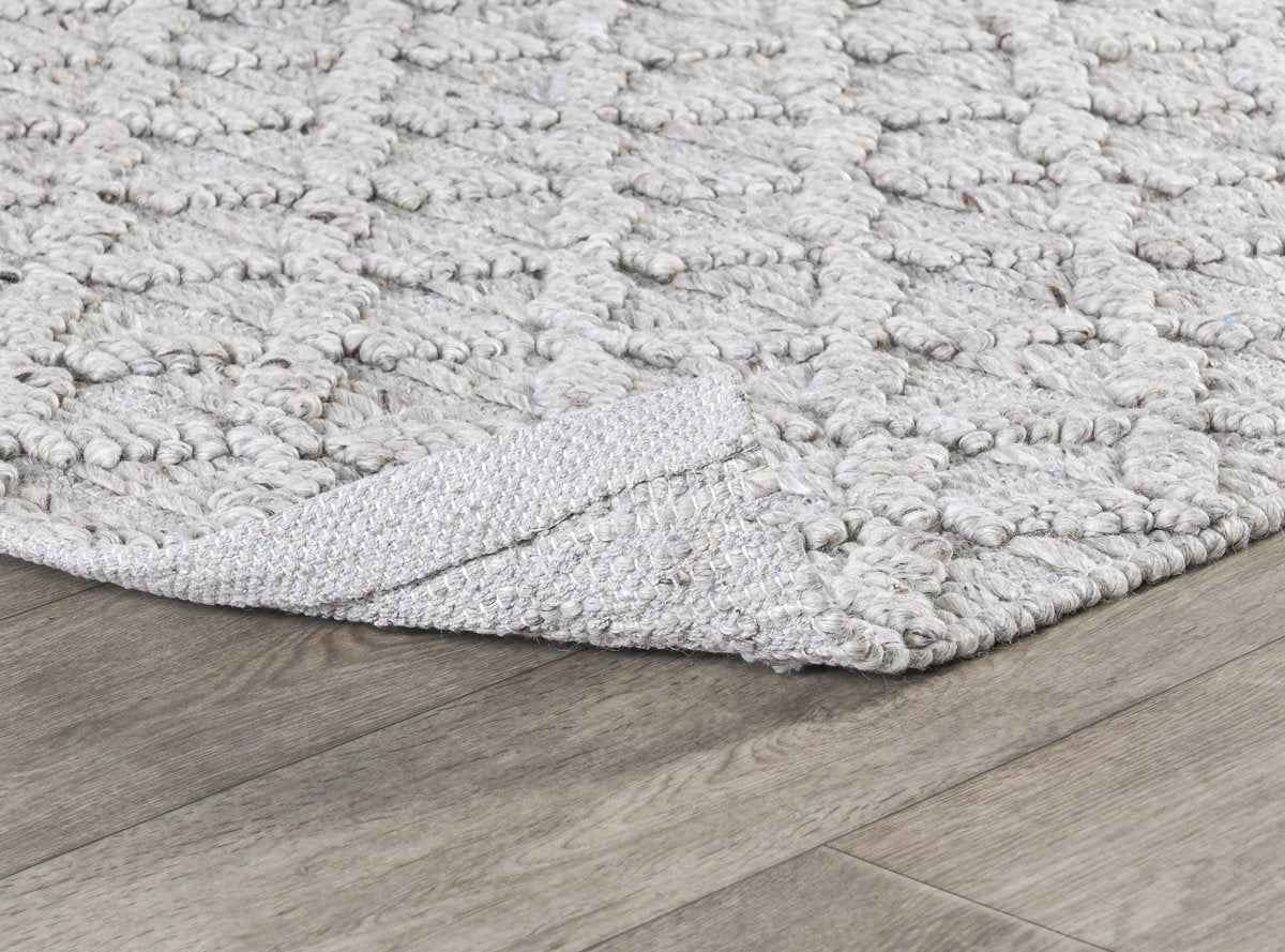 Portola Silver Gray Rug by Classic Home at Eve Furniture