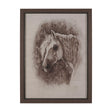 Portrait of a Thoroughbred I by Mercana Studio a Framed Art Print Matted under Glass by Mercana at Eve Furniture