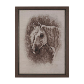 Portrait of a Thoroughbred I by Mercana Studio a Framed Art Print Matted under Glass by Mercana at Eve Furniture