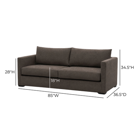 Portsmouth 85" Sofa by TOV Furniture at Eve Furniture