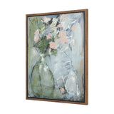 Posies I by Mercana Studio Hand-Embellished Textured Framed Canvas Artwork by Mercana at Eve Furniture