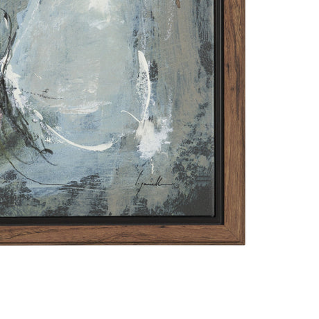 Posies I by Mercana Studio Hand-Embellished Textured Framed Canvas Artwork by Mercana at Eve Furniture