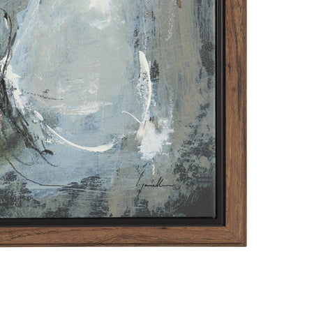 Posies II by Mercana Studio Hand-Embellished Textured Framed Canvas Artwork by Mercana at Eve Furniture