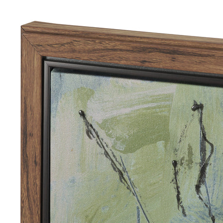 Posies II by Mercana Studio Hand-Embellished Textured Framed Canvas Artwork by Mercana at Eve Furniture