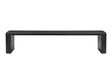 Post Black Large Dining Bench by Moe's Home at Eve Furniture