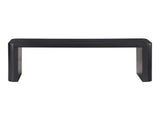 Post Black Small Dining Bench by MOES at Eve Furniture