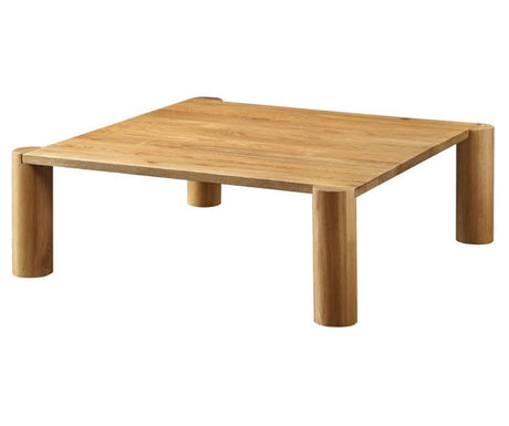 Post Coffee Table White Oak by Moe's Home at Eve Furniture